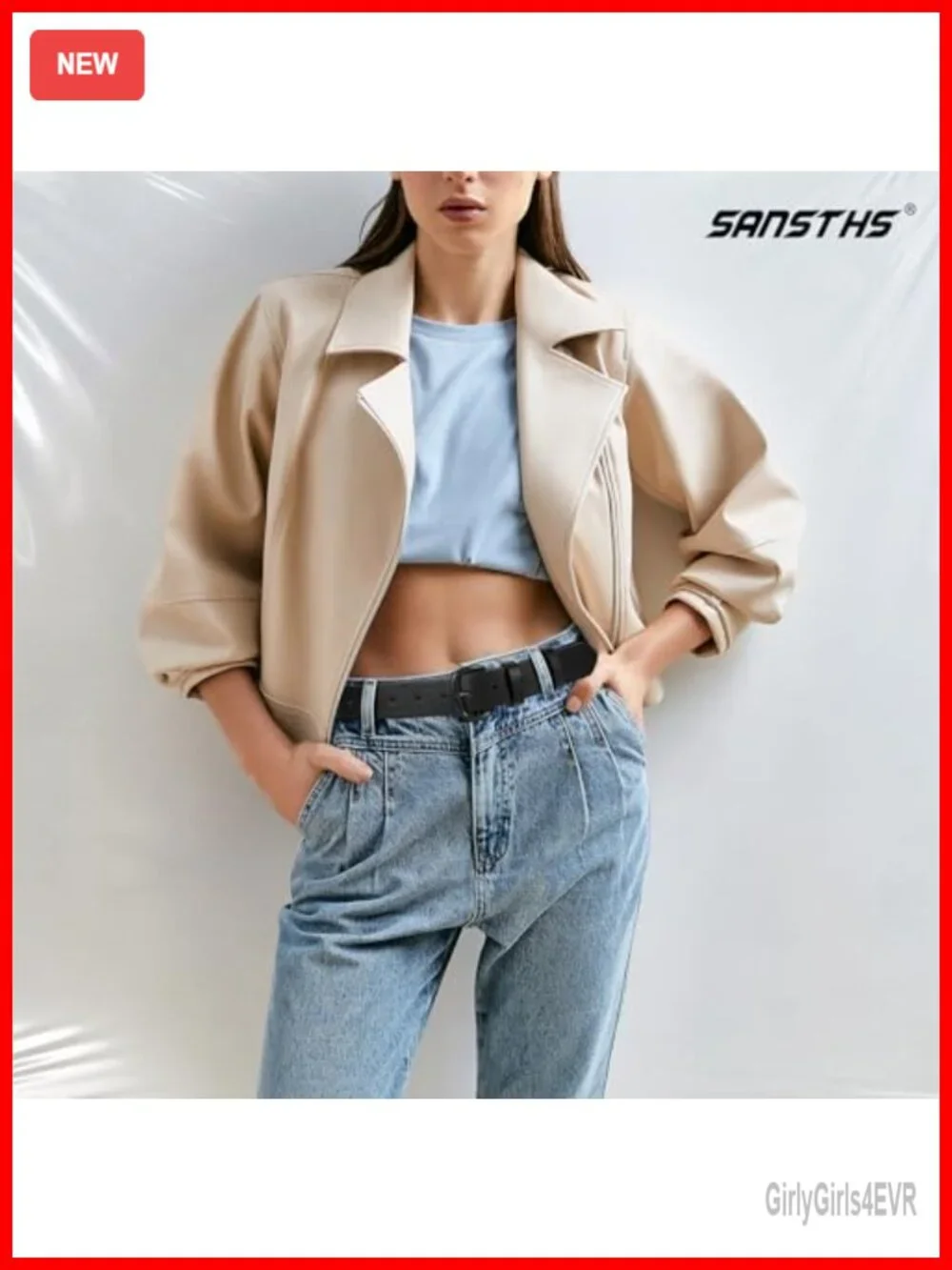 PU Leather Belt for Women with Metal Roller Buckle Casual Waist Belt